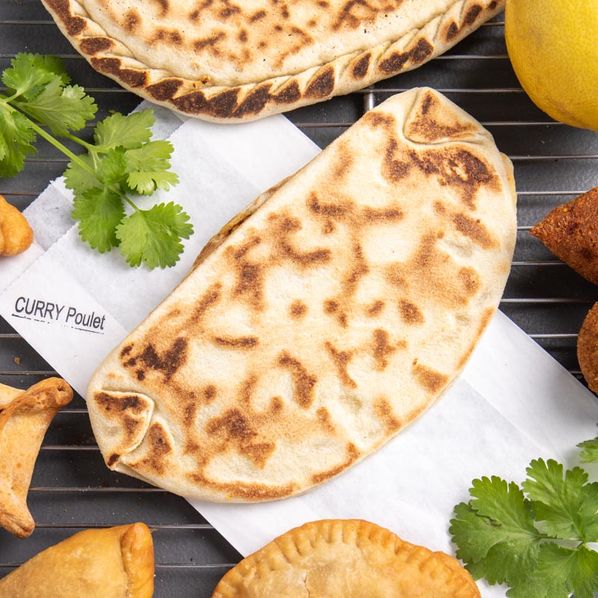 Galette poulet-curry