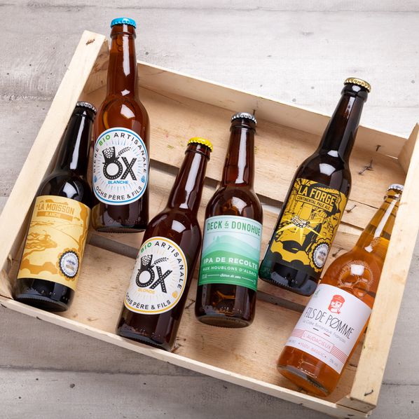 Pack découverte bières artisanales Bio