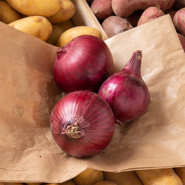 Oignons rouges