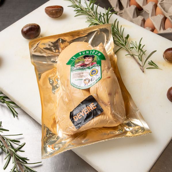 Foie gras déveiné