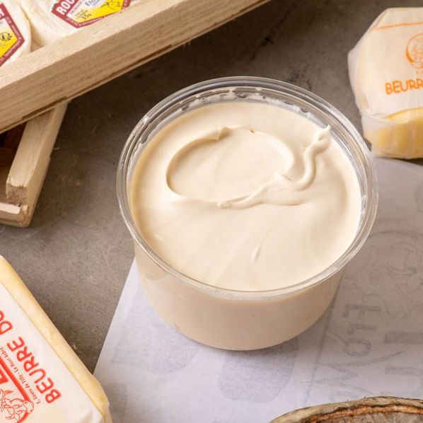 Crème crue épaisse fermière Fromagerie Luna Mon Panier du Marché