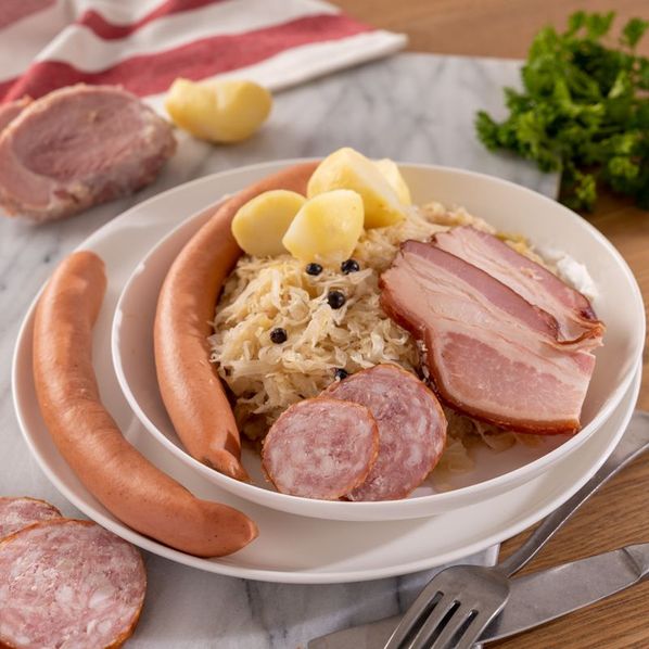 Choucroute garnie pour 2